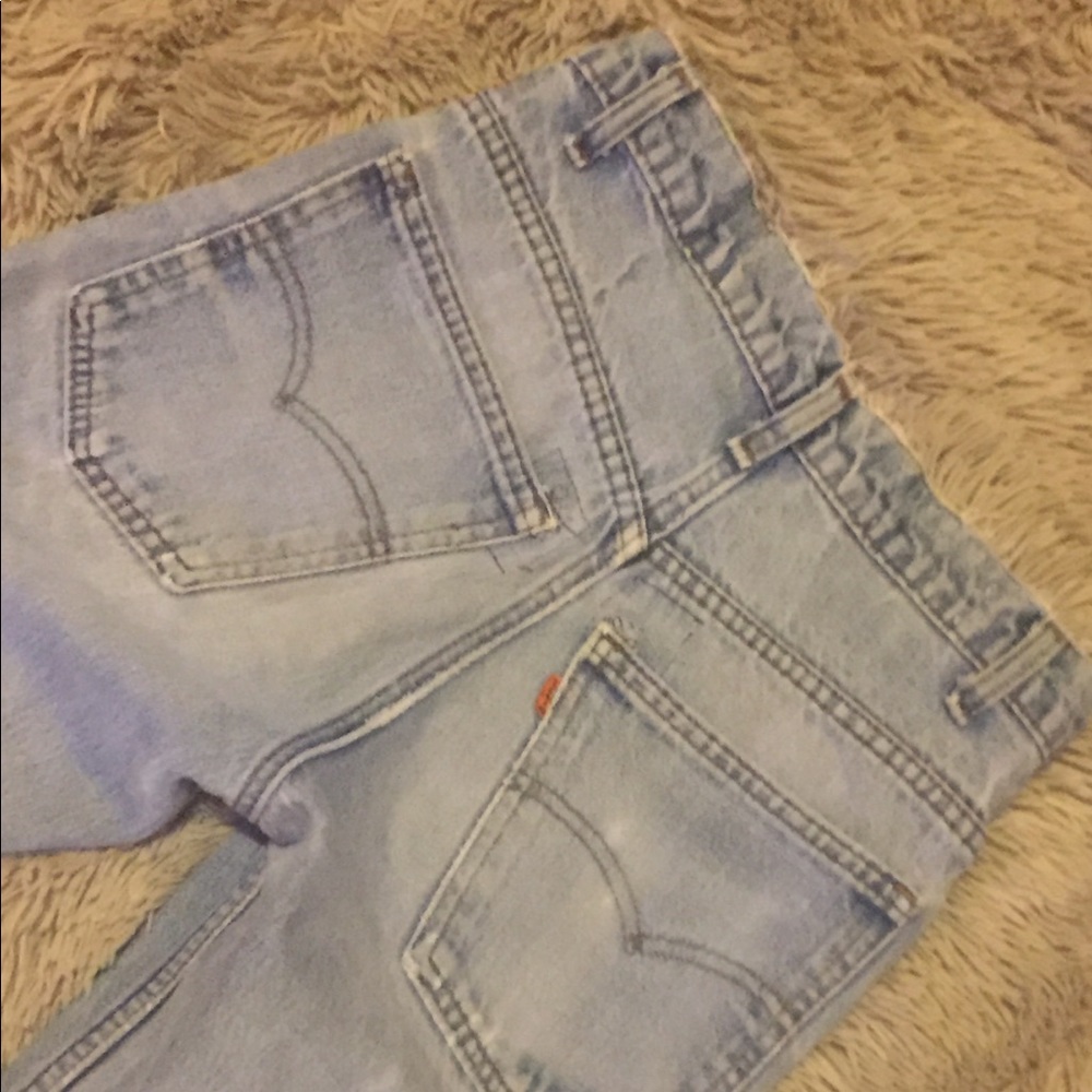 Levi’s vintage distressed jeans